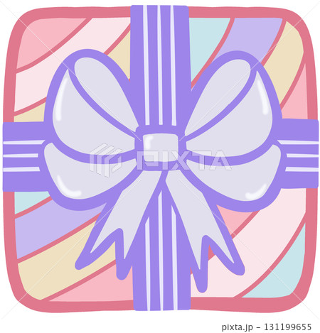 Hand drawn flat Party collection set. Cute pastel colors. Can be used for card, invitation, border. Isolated illustration. Hand drawn flat Party collection set. Cute pastel colors. Can be used for card, invitation, border. Isolated illustration. 131199655