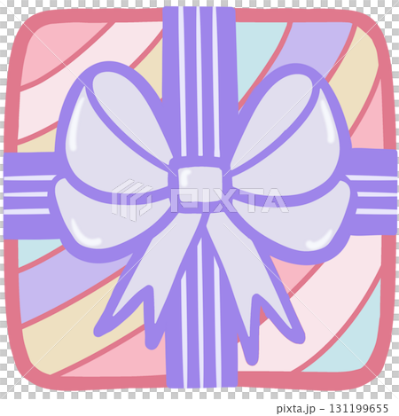 Hand drawn flat Party collection set. Cute pastel colors. Can be used for card, invitation, border. Isolated illustration. 131199655