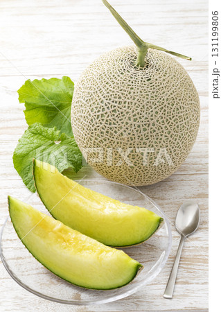 白板のアールスメロン 131199806