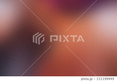 Abstract Gradient Blur Background in Orange Purple Tones for Digital Art and Design 131199949