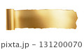 Golden Torn Paper Banner 131200070