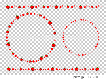 りんごのフレームセット 131200135