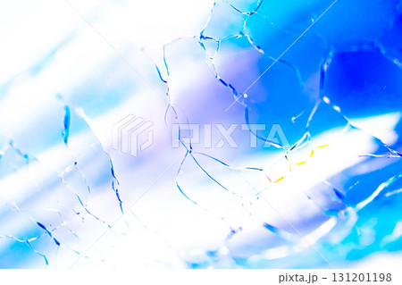 ひび割れ・ガラス 背景素材 131201198
