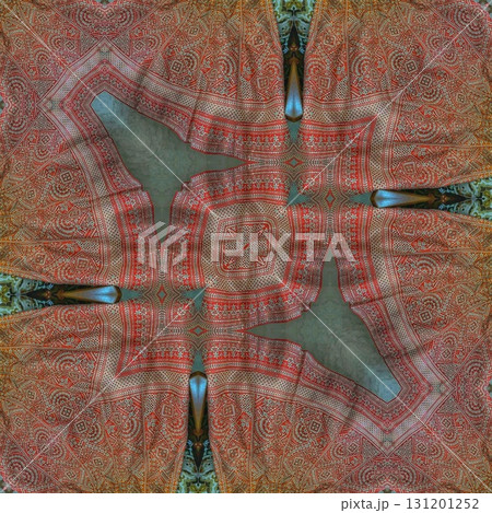 Grungy pattern design for textile printing. Ornamental design as background for flyer, brochure, calendar, invitation card Grungy pattern design for textile printing. Ornamental design as background for flyer, brochure, calendar, invitation card 131201252