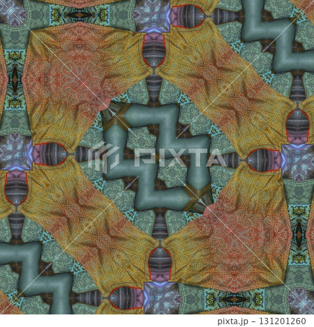 Grungy pattern design for textile printing. Ornamental design as background for flyer, brochure, calendar, invitation card 131201260