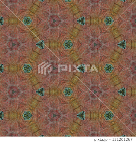 Grungy pattern design for textile printing. Ornamental design as background for flyer, brochure, calendar, invitation card 131201267