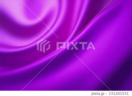 Soft, flowing silk in a rich purple hue catches the light beautifully, evoking feelings of elegance and comfort, perfect for enhancing any creative space or design Generative AI 131201531