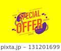 Business special offer banner design 131201699