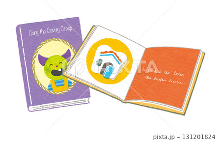 虫歯を防ごう！楽しく学べる子供の絵本イラスト /  Dental Care 131201824