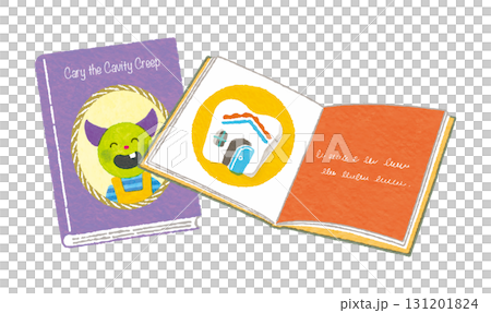 虫歯を防ごう！楽しく学べる子供の絵本イラスト /  Dental Care 131201824