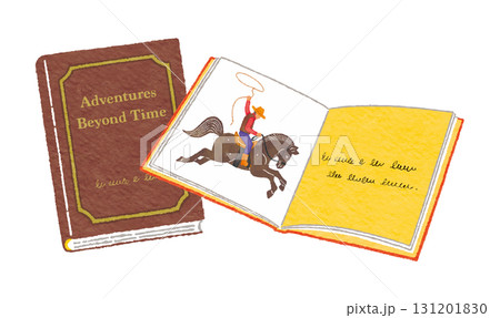 冒険の世界を描いたカウボーイと馬の絵本 / Cowboy and Horse Adventure 冒険の世界を描いたカウボーイと馬の絵本 / Cowboy and Horse Adventure 131201830