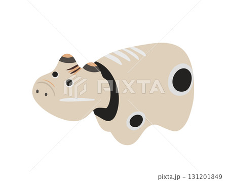 あかべこ、福島県会津地方に伝わる赤い張り子人形の郷土玩具 131201849