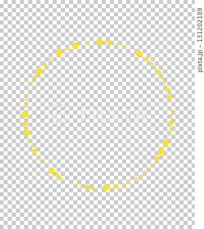 檸檬圓形框架 檸檬圓形框架 131202189