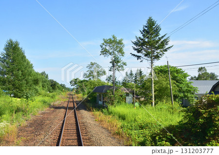 JR北海道、釧網本線茅沼駅と磯分内駅間の風景(2023年夏) JR北海道、釧網本線茅沼駅と磯分内駅間の風景(2023年夏) 131203777