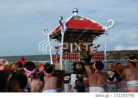 大原はだか祭りの汐ふみ　千葉 131203790