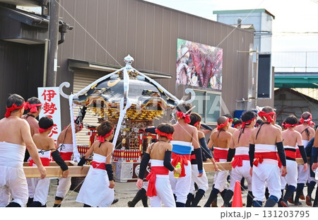 大原はだか祭りの風景　千葉 131203795