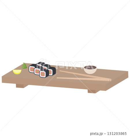 sushi set illustration 131203865