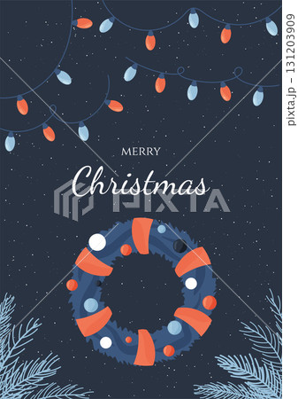 Christmas card design 131203909