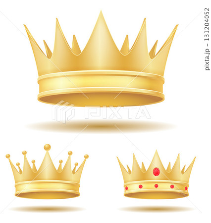 royal king golden crown cartoon stock vector illustration royal king golden crown cartoon stock vector illustration 131204052