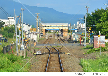JR北海道釧網本線清里町駅、止別駅間の風景(2023年夏) JR北海道釧網本線清里町駅、止別駅間の風景(2023年夏) 131204257