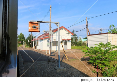 JR北海道釧網本線清里町駅、止別駅間の風景(2023年夏) 131204273