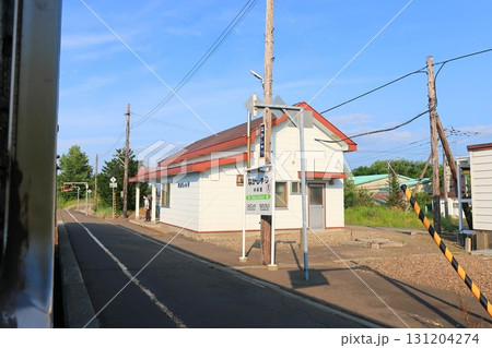JR北海道釧網本線清里町駅、止別駅間の風景(2023年夏) JR北海道釧網本線清里町駅、止別駅間の風景(2023年夏) 131204274