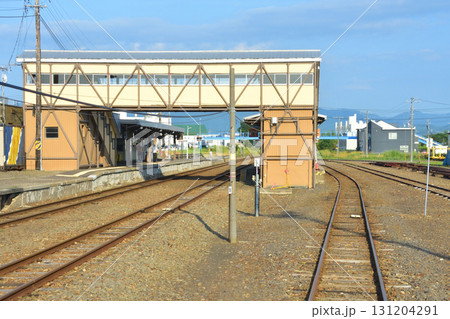 JR北海道釧網本線清里町駅、止別駅間の風景(2023年夏) 131204291
