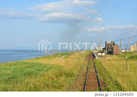 JR北海道釧網本線止別駅、藻琴駅間の風景(2023年夏) 131204505