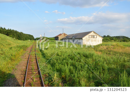 JR北海道釧網本線止別駅、藻琴駅間の風景(2023年夏) 131204523