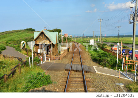 JR北海道釧網本線止別駅、藻琴駅間の風景(2023年夏) JR北海道釧網本線止別駅、藻琴駅間の風景(2023年夏) 131204535