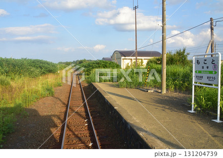 JR北海道釧網本線藻琴駅、網走駅間の風景(2023年夏) JR北海道釧網本線藻琴駅、網走駅間の風景(2023年夏) 131204739