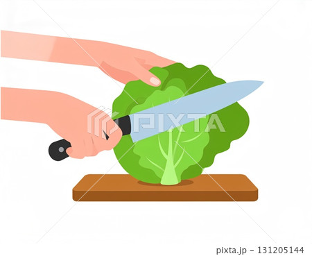 野菜を持つ手 131205144