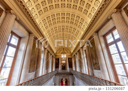 Senate of french republic, interiors decors, Paris, France 131206087