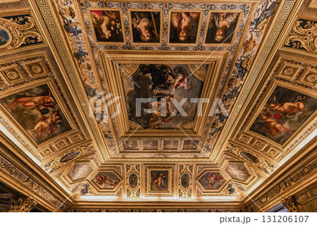 Senate of french republic, interiors decors, Paris, France 131206107