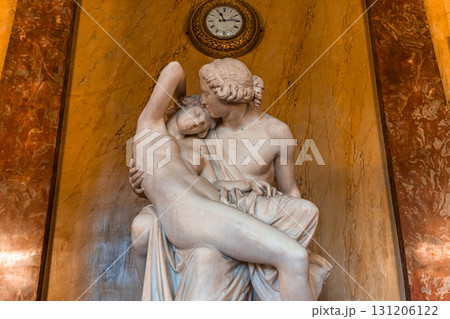 Senate of french republic, interiors decors, Paris, France 131206122