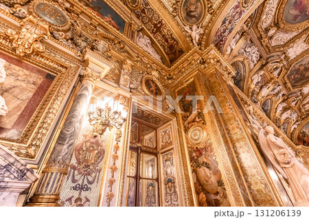 Senate of french republic, interiors decors, Paris, France 131206139