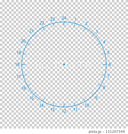 1-24 Numbers and Analog Clock Template - Daily/24-Hour Schedules, Logs, and Pie Charts 1-24 Numbers and Analog Clock Template - Daily/24-Hour Schedules, Logs, and Pie Charts 131207349