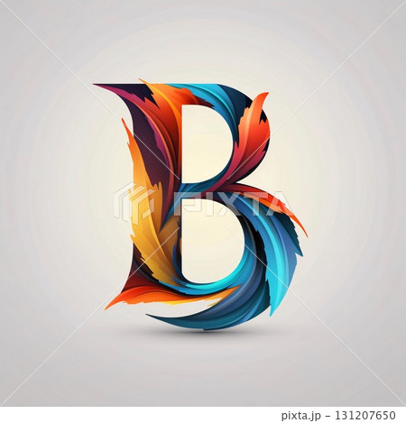 Abstract letter B, vector design template elements for your application or corporate identity. Abstract letter B, vector design template elements for your application or corporate identity. 131207650