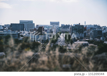 [姫路城]姫路市内の風景 131209344