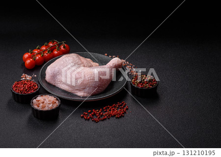 Chicken raw leg or quarter, fresh meat for cooking on barbecue. Chicken quarter Chicken raw leg or quarter, fresh meat for cooking on barbecue. Chicken quarter 131210195