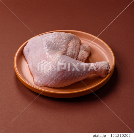 Chicken raw leg or quarter, fresh meat for cooking on barbecue. Chicken quarter Chicken raw leg or quarter, fresh meat for cooking on barbecue. Chicken quarter 131210203