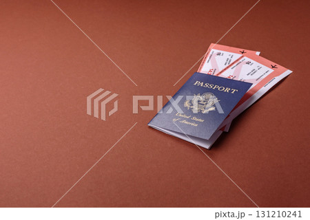 US passport for travelling, flying and doing business. USA document, id US passport for travelling, flying and doing business. USA document, id 131210241
