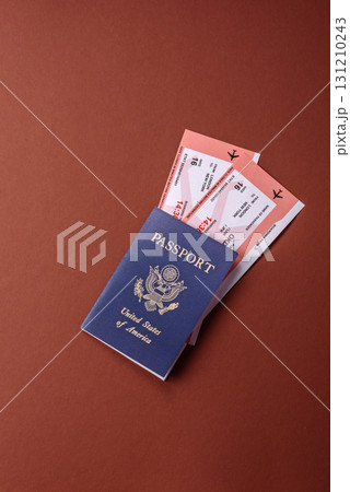 US passport for travelling, flying and doing business. USA document, id US passport for travelling, flying and doing business. USA document, id 131210243