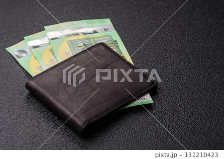 Paper money, euro notes, cash for savings and investments. Euro paper cash 131210423