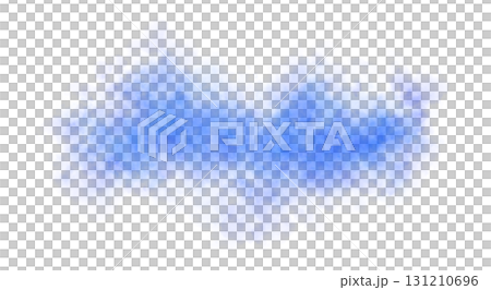 Blue smoke cloud texture isolated on transparent background mystical fog effect template for show or stage backdrop Blue smoke cloud texture isolated on transparent background mystical fog effect template for show or stage backdrop 131210696