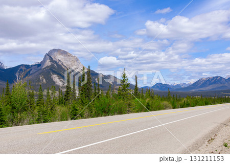 Scenic rout through mountains and forests, highway view. Scenic rout through mountains and forests, highway view. 131211153