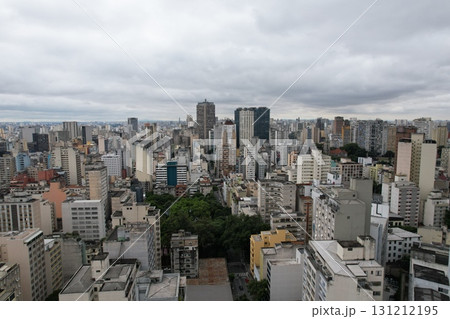 City skyline view of Sao Paulo showcasing urban development and architecture 131212195