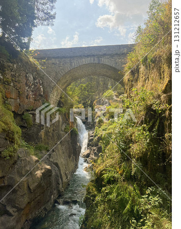 Exploring the stunning cascades at Pont d'Espagne in the Pyrenees Mountains 131212657