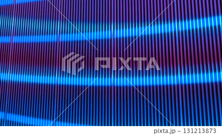 The Glass and Neon sign for Abstract Background concept 3d Rendering. 131213873