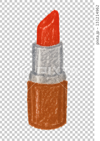 Orange lipstick oil pastel illustration PNG transparent background Orange lipstick oil pastel illustration PNG transparent background 131214962